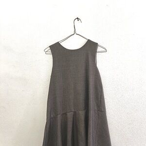 Crewcuts Charcoal Midi Dress